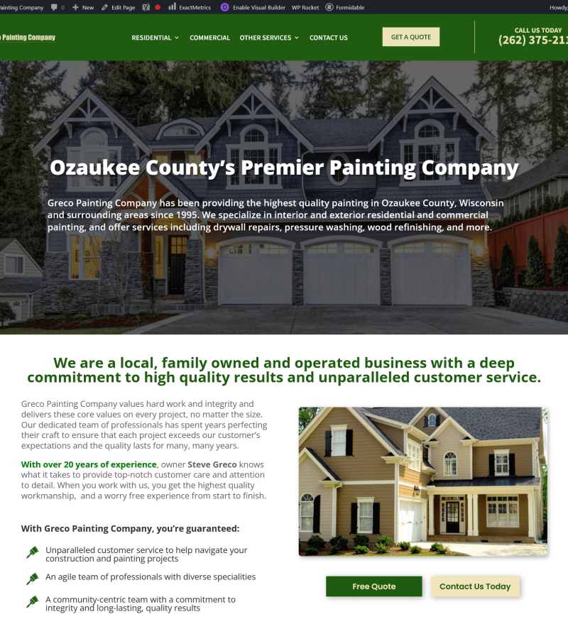 Divi Project - Greco Painting Company - Thumbnail