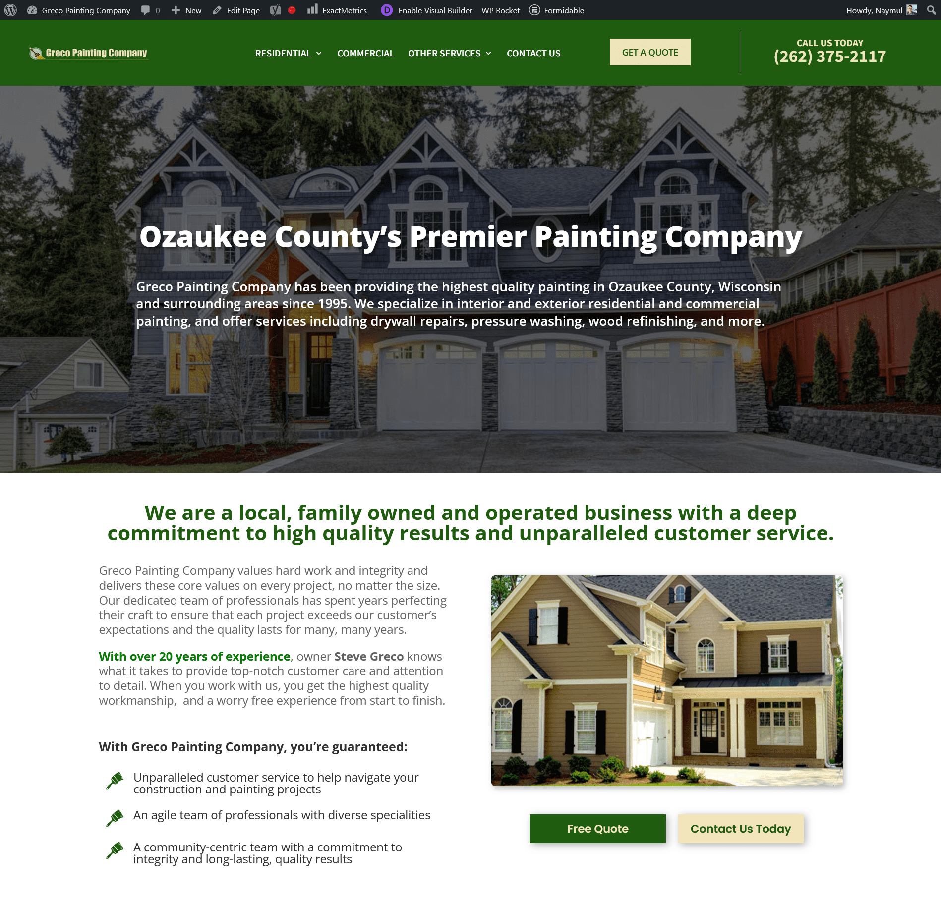 Divi Project - Greco Painting Company - Thumbnail